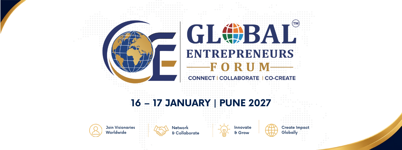 Global Entrepreneurs Forum, 16 and 17 January 2027, Pune